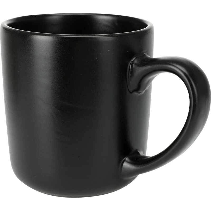 Mugg Vit Svart Grå Beige Keramik