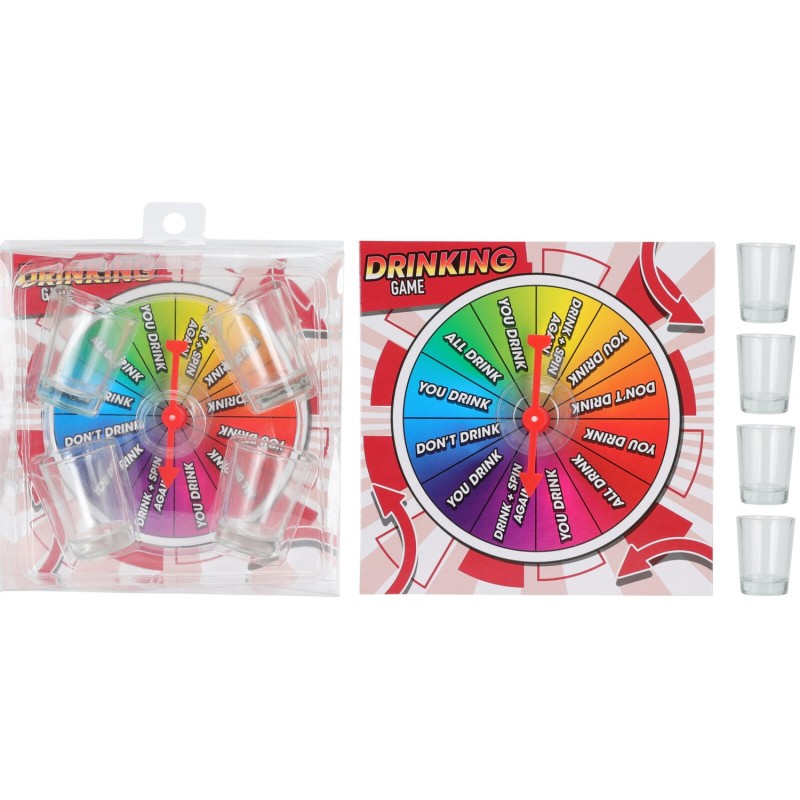 Drinkspel Drinkkarusell Snurra Pilen inkl 4 glas Drinkspel Drinkkarusell Snurra Pilen inkl 4 glas