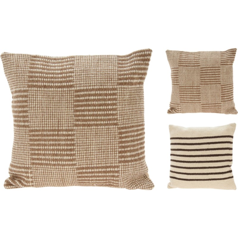 Kudde Hamam vit/beige/rosa 45x45 cm