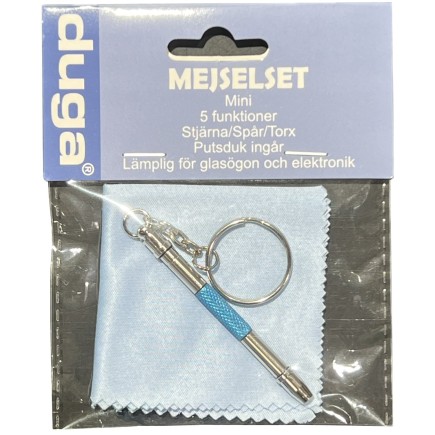 Putsduk Mejsel Set Glasögon 
