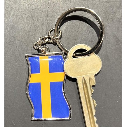 Nyckelring Flagga Sverige