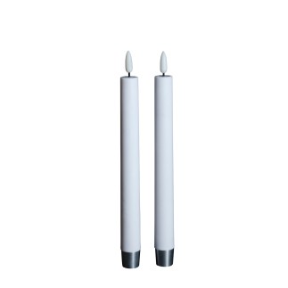 Rustikljus Ljus LED vitt timer 2-pack 25 cm
