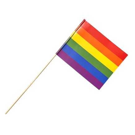 Pride Flagga 6-pack Papp HBTQ+