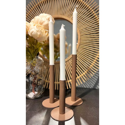 Ljusstake Smide Rost 20 cm