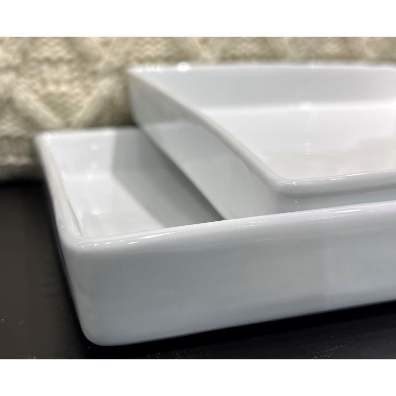 Fat Vitt keramik 20x20 cm Fat Vitt keramik 20x20 cm