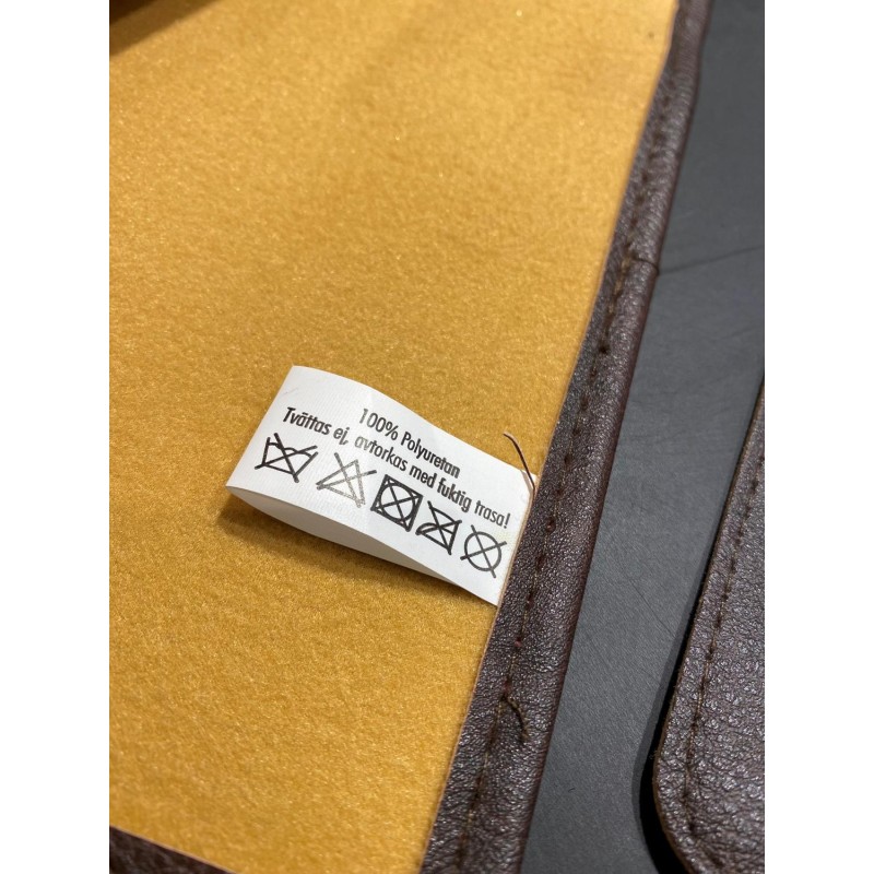 Förkläde Mörkbrun Läderlook Förkläde Mörkbrun Läderlook