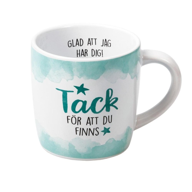 Mugg TACK FÖR ATT DU FINNS Mugg TACK FÖR ATT DU FINNS