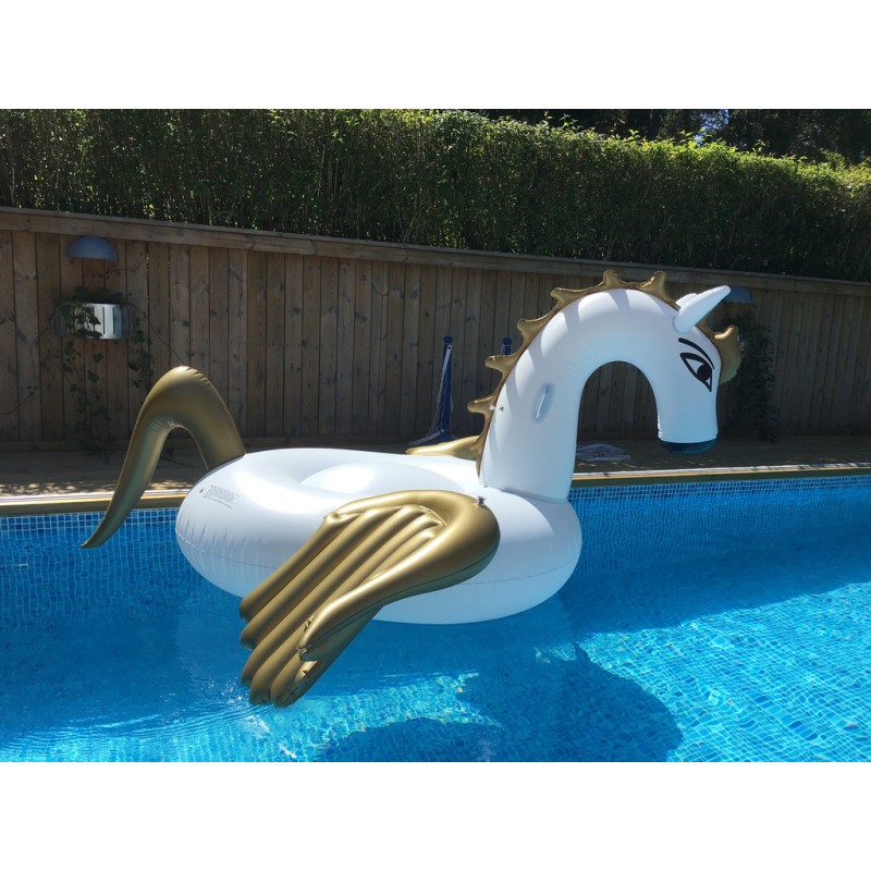 Pegasus Häst Uppblåsbar stor badmadrass Pegasus Häst Uppblåsbar stor badmadrass