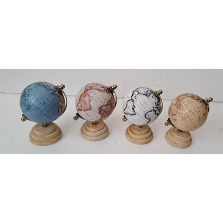 Jordglob Beige 11 cm