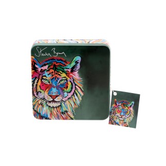 Fudge Salt Karamell Presentask Tiger 200g