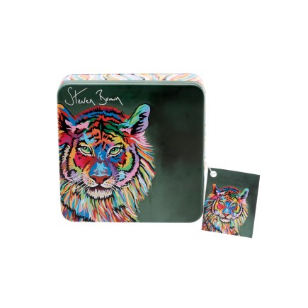 Fudge Salt Karamell Presentask Tiger 200g