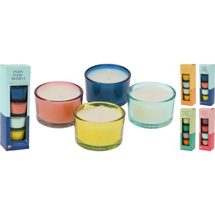 Doftljus 4-pack Presentförpackning Pineapple & Neroli