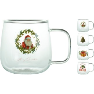 Mugg Jul Glas Coffee