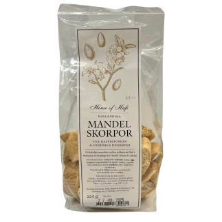 Mandelskorpor 220g