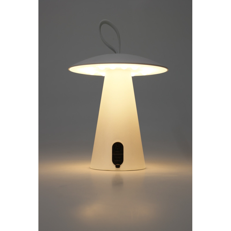 LED Lampa Uppladdningsbar Vit LED Lampa Uppladdningsbar Vit