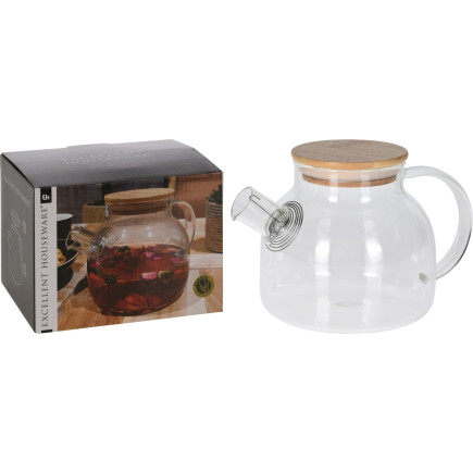 Tekanna Glas med sil