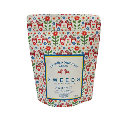 SWEEDS Vingummi Aquavit Sommar Dalahäst 180g