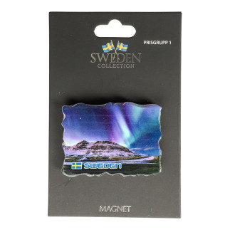 Souvenir Magnet Norrsken/Berg