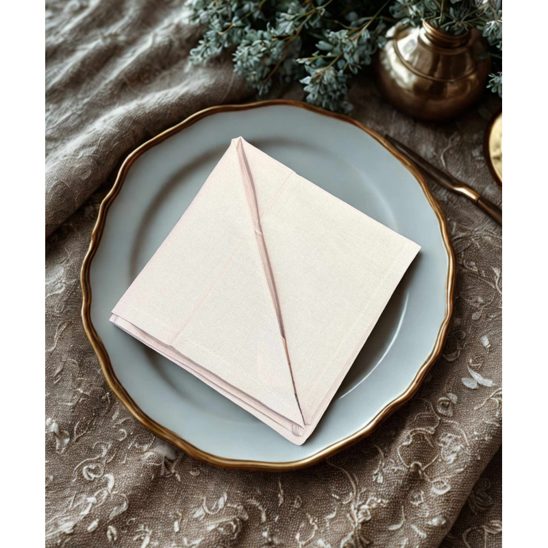 Tygservett Servett Beige 40x40 cm