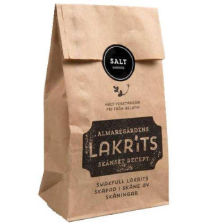 Saltlakrits Lakrits 150g VEGANSK