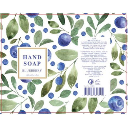 Handkräm Handlotion Blåbär 300 ml