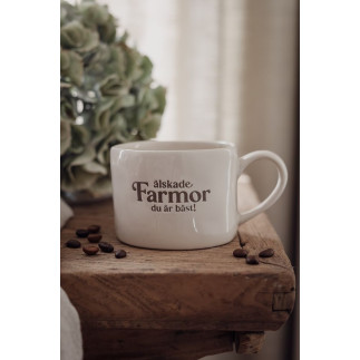 Majas Cottage Mugg Älskade Farmor