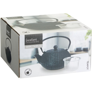 Tekanna Svart Gjutjärn 500 ml