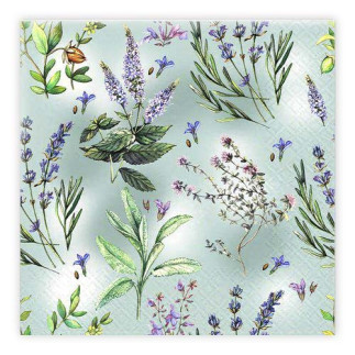 Servetter Örter 33x33cm