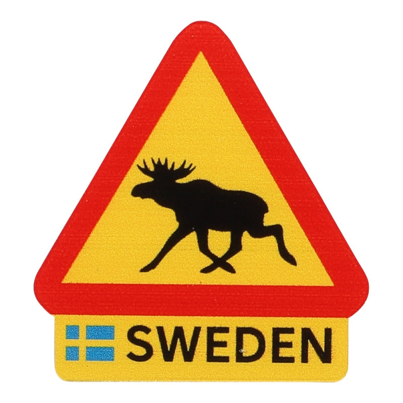 Sticker Älg Klistermärke Souvenir