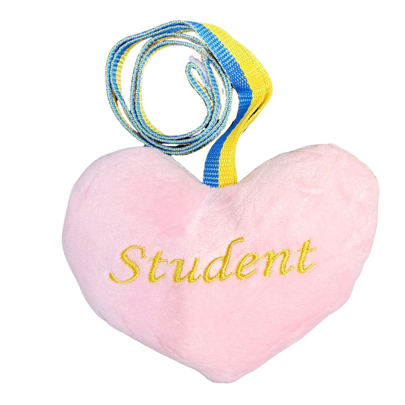 Hjärta Student Rosa 12x15 cm Hjärta Student Rosa 12x15 cm