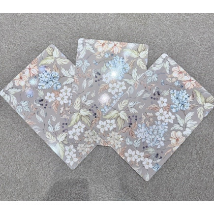 Underlägg Kork Vintage Blommor 43x30 cm