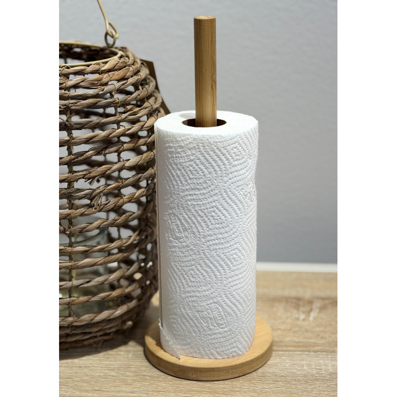 Hushållsrullehållare Trä 33 cm