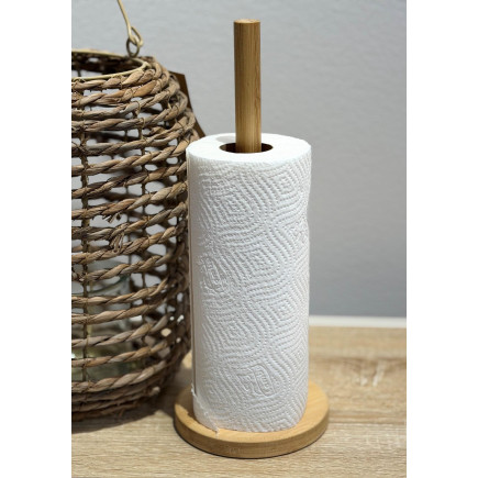 Hushållsrullehållare Trä 33 cm