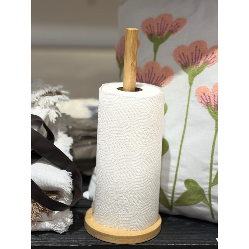 Hushållsrullehållare Trä 33 cm