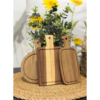 Skärbräda Servering  Acacia 19 cm