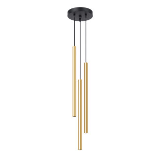 Taklampa PASTELO 3P polerat guld