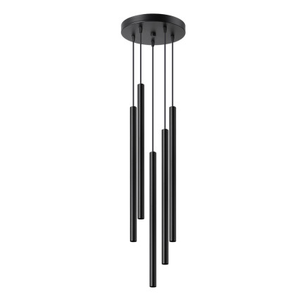 Taklampa PASTELO 5P svart