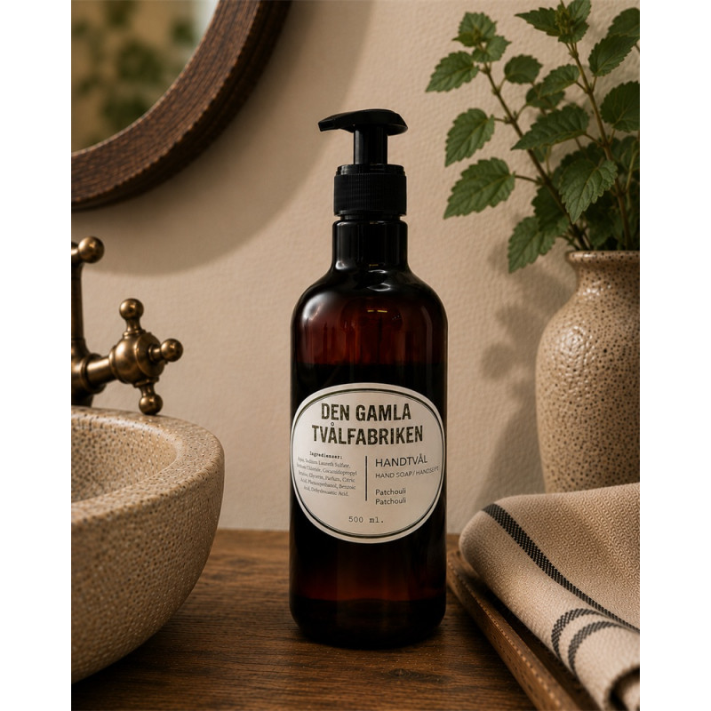 Tvål med pump Patchouli 500 ml