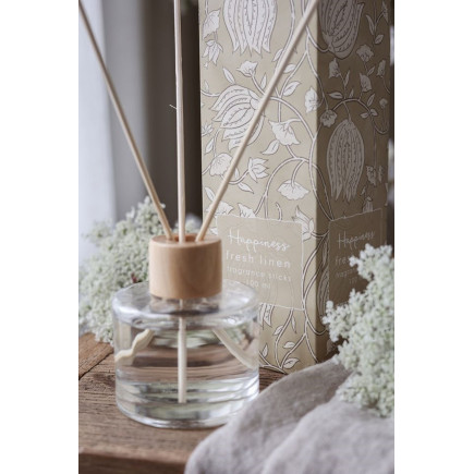 Majas Cottage Doftpinnar Happiness Fresh Linen 100 ml